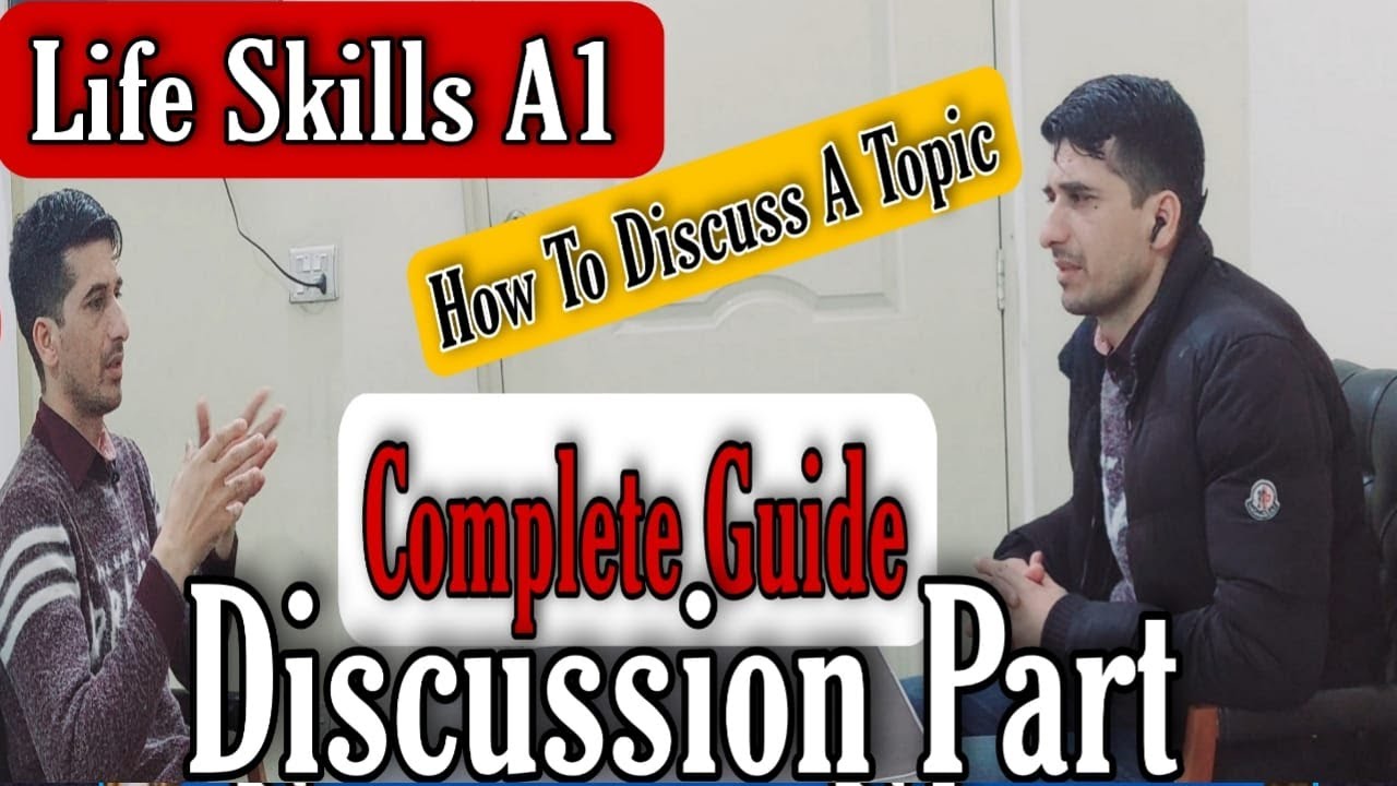Complete Guide | How To Discuss About A Topic? | In IELTS Life Skills? | 2022 | By TFLS