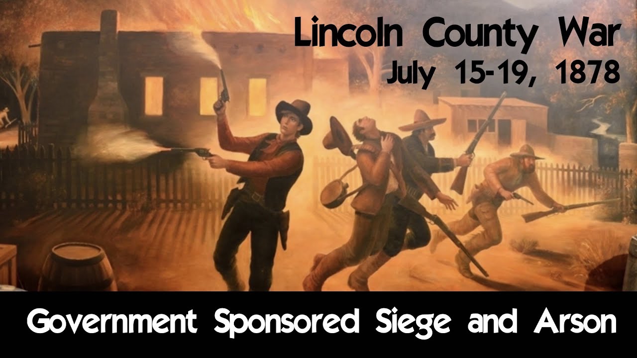 Billy the Kid's Waco - Siege & Arson in 1878