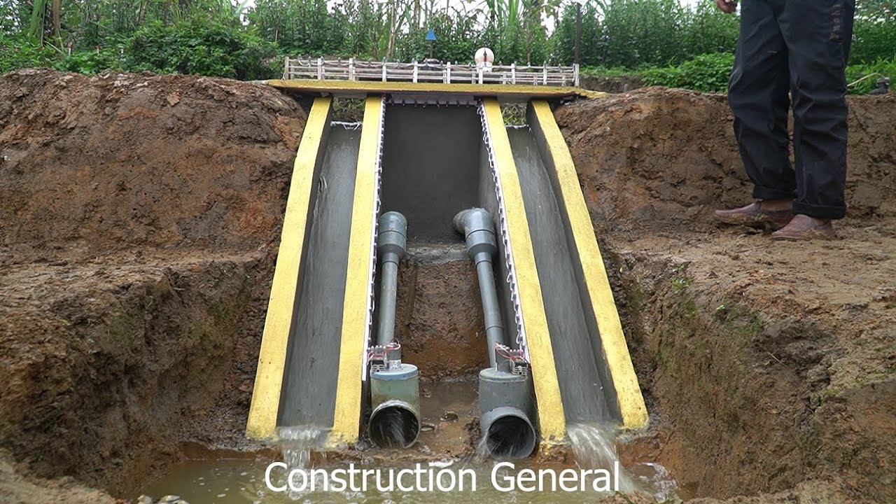 Mini Hydroelectricity With Two Extremely Powerful Units
