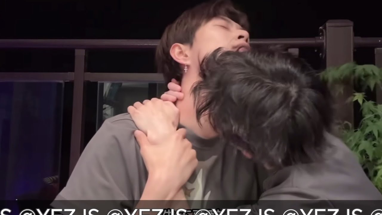 Sweet candy kiss challenge 💋❤️ for 5:28 minute straight [FanDian]couple#kiss #bl #boyfriend #couple