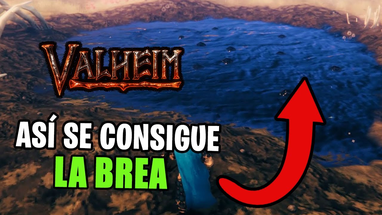 Así se consigue la BREA en Valheim! - Rhek