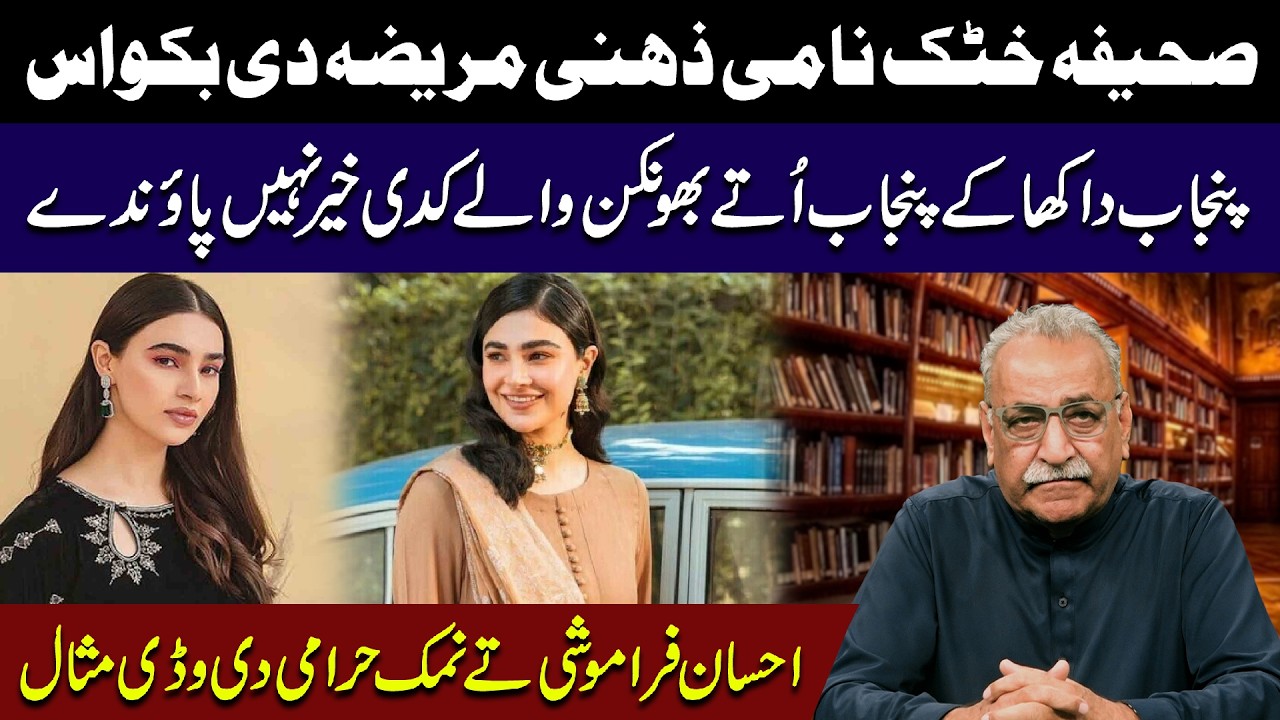 Sahifa Khatak Nami Dhani Mariza DI Bakwas | Ehsaan Faramoshi Ty Namak Harami Di Waddi Misaal