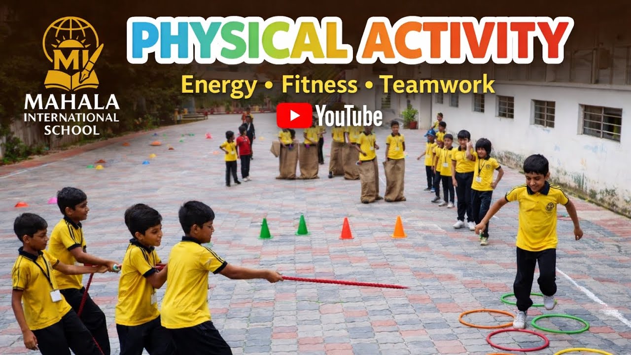 “Part 2 – The Energy Continues! 🔥🏃‍♂️ Mahala International School students rocking the games. #viral