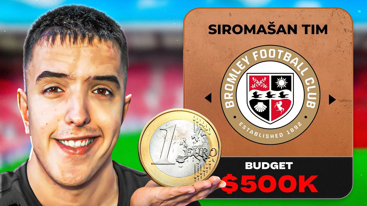 NAJTEŽI REBUILDING SA NAJSIROMAŠNIJIM TIMOM IZ ENGLESKE! OD BLATA DO ZLATA FC 25