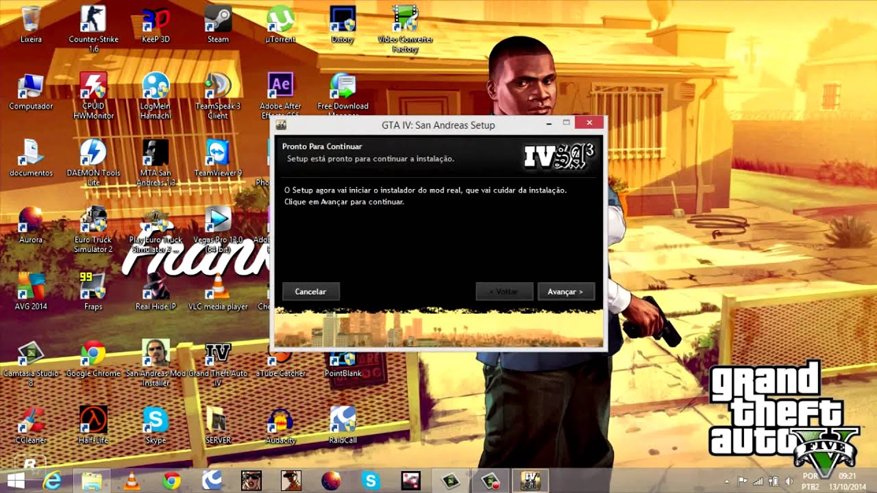 Como baixar e instalar GTA IV San Andreas beta 3