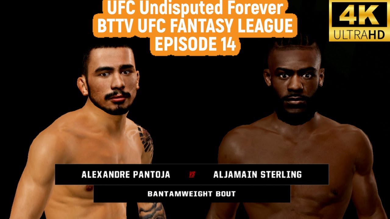 UFC Dream Match | Alexandre Pantoja vs Aljamain Sterling in a Simulation That Went the Distance