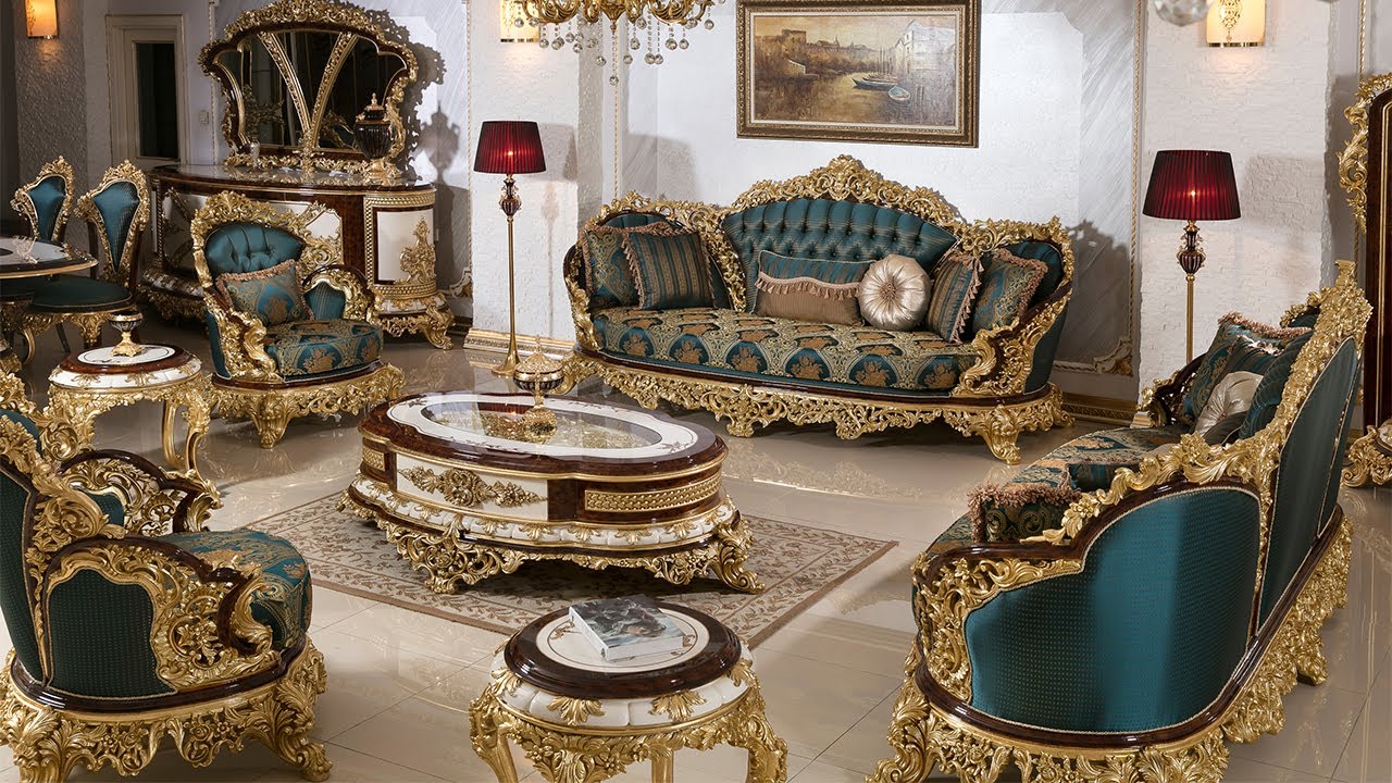 H&uuml;nkar Classic Sofa Set