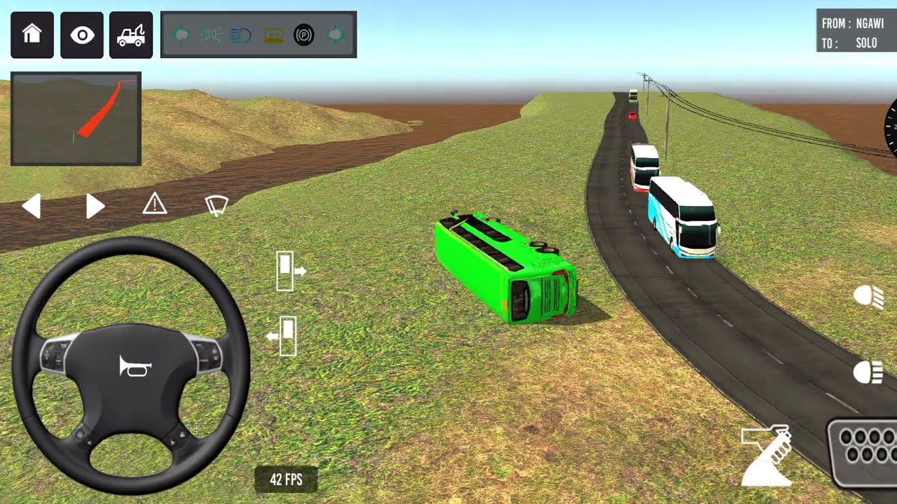 Part -4946 | Bus Simulator Indoneshia - Bus Simulator Game - Bus 🚌 Game