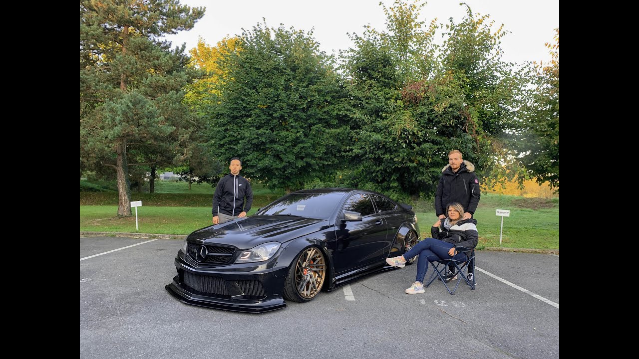 INCROYABLE C63 LIBERTY WALK A LA SAUCE UJ !