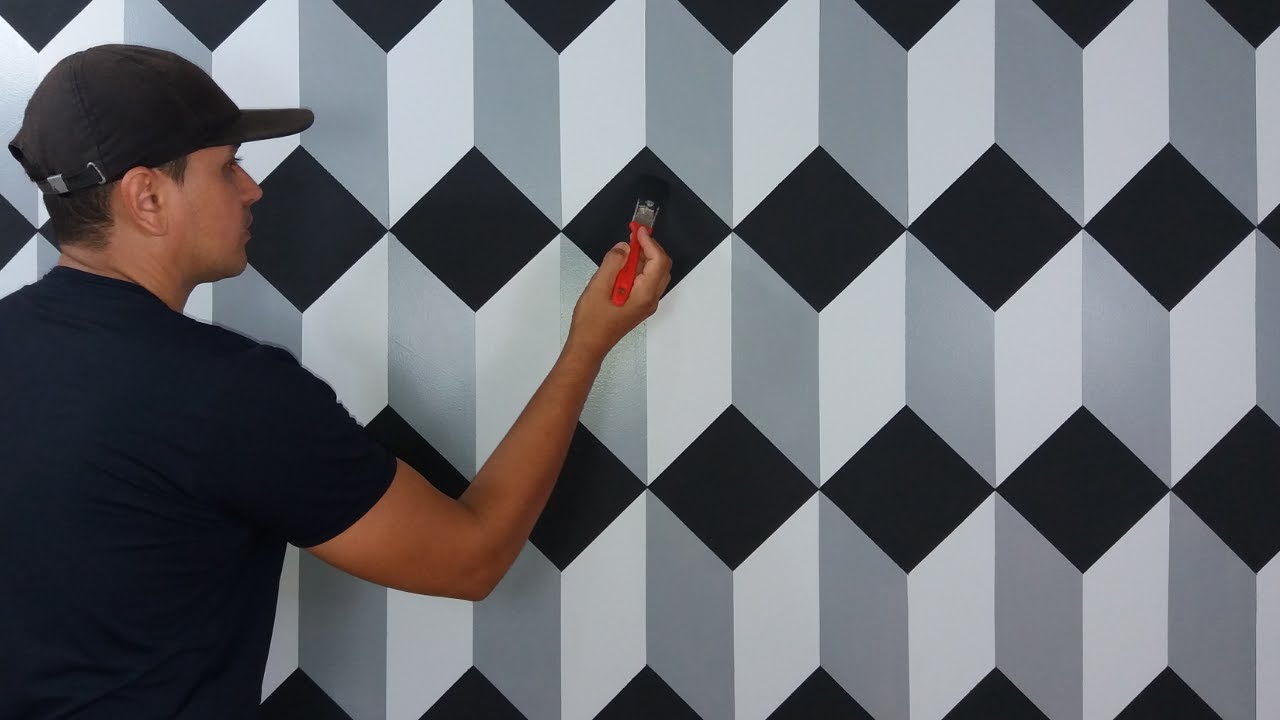 Como Fazer Pintura Efeito 3D, Passo a Passo