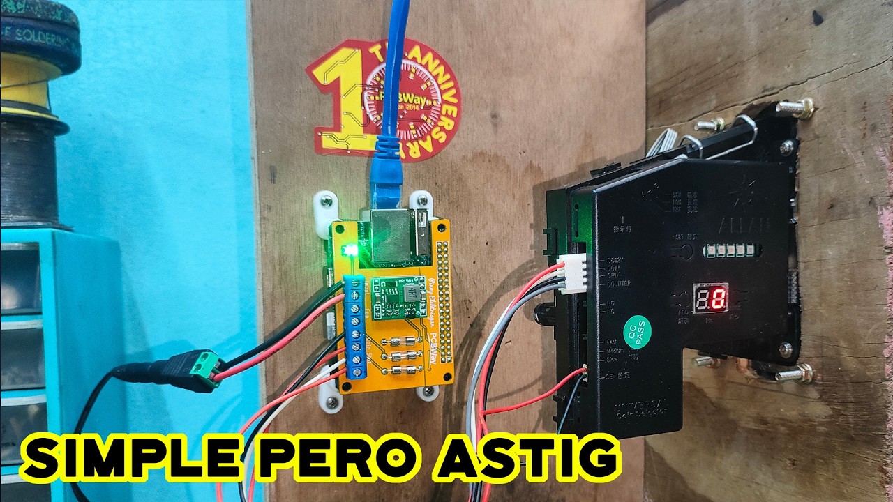 piso wifi vendo machine with custom board