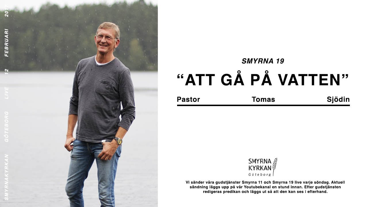 Att gå på vatten | Tomas Sjödin