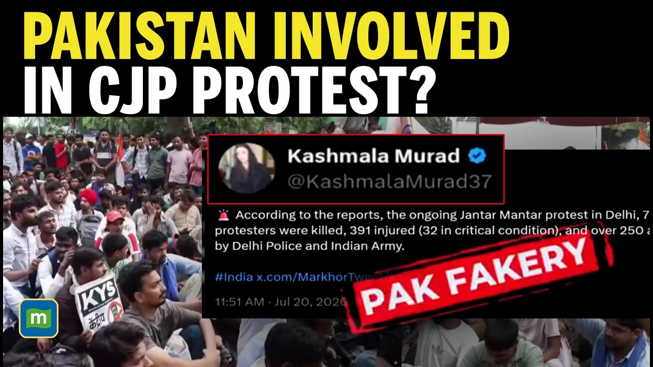 CJP Protest: Delhi Police Probing Role Of Pakistani Social Media Accounts