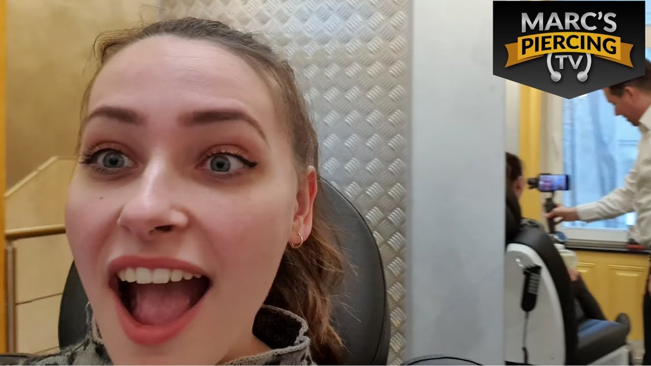 💉 Inner Conch Piercing 💉 dann nach 3 Monaten auch mit Ring 💉 Marc's Piercing TV