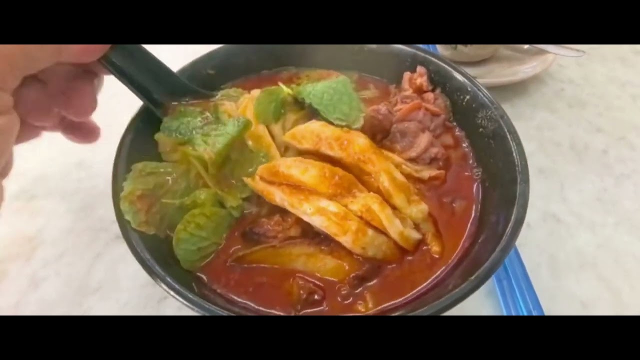 馬來西亞-怡保百年老店品海南咖哩麵Malaysia - Discover Ipoh Delicious Hainanese Curry Noodles in Century Old Kopitiam 