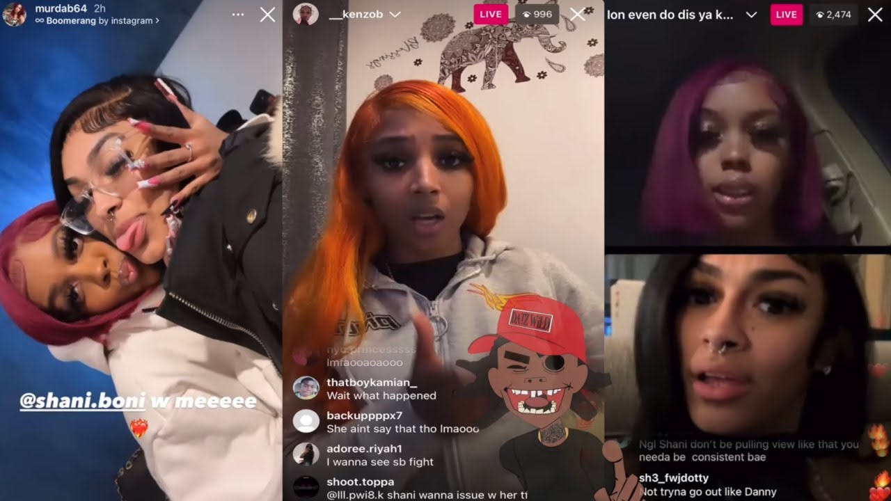 Kenzo B Disses Murda B D💀ds! Then GOES OFF On Shani Boni For Working With Murda B!😳They Respond!