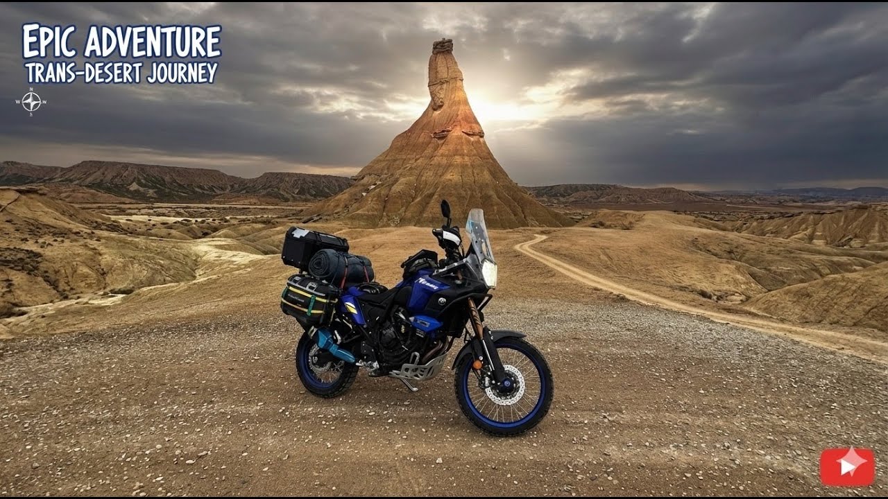 First Yamaha T&eacute;n&eacute;r&eacute; 700 World Raid Adventure: Conquering the Bardenas Desert