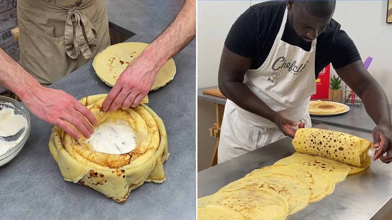 Pfannkuchen at its best! 🥞Die besten und teigigsten Rezepte