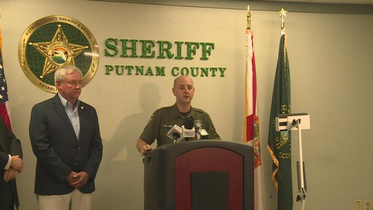 Putnam County Sheriff's Office briefing on postal worker killed by dogs
