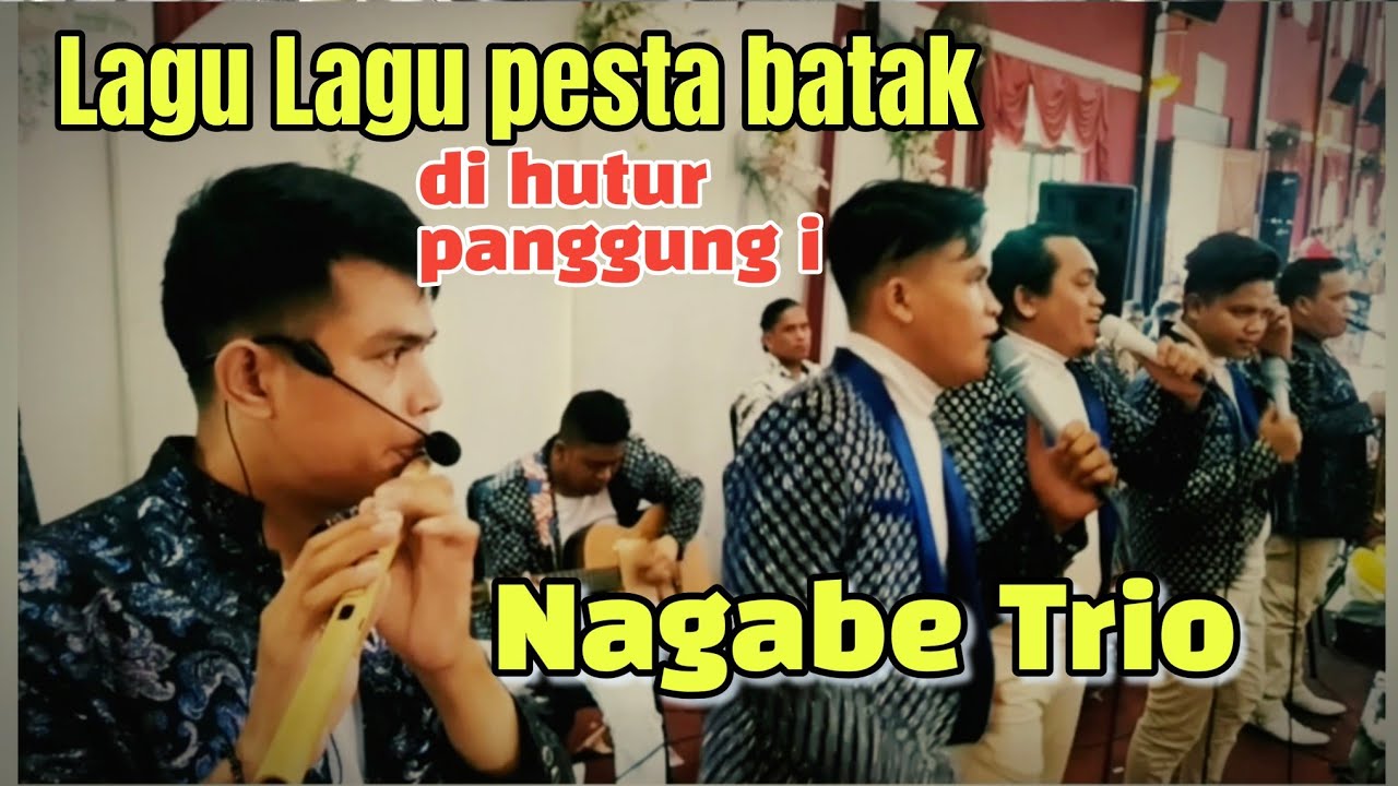 MEMANG HEBOH KALI NAGABE TRIO INI BAH TOR MANGOLU SUASANA I LAGU PESTA WEDDING PARTY DI BANDUNG