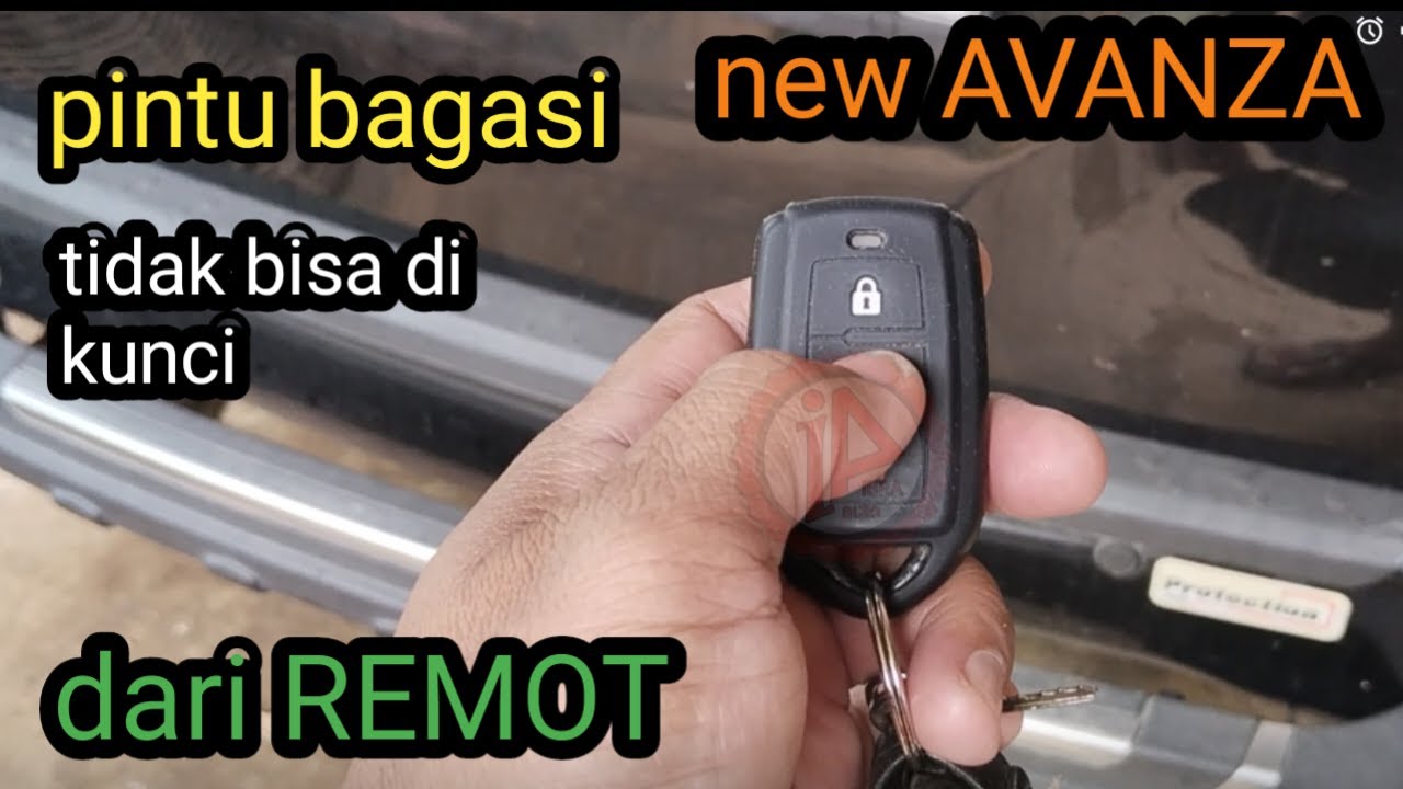 Coba cara ini‼️ mudah tanpa biaya, pintu bagasi avanza tidak bisa di kunci dari remot #repair #work