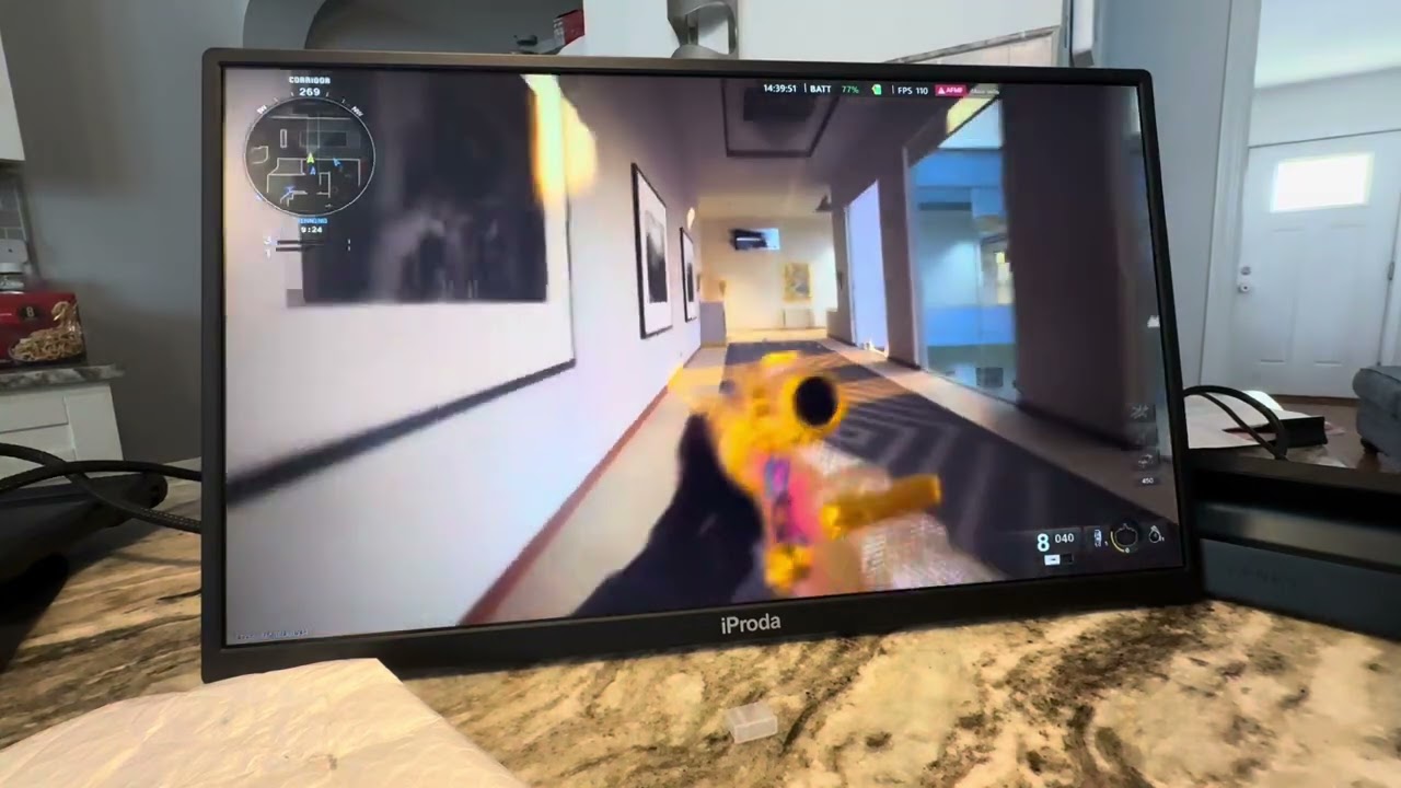 Iproda 18.5 inch Portable monitor small Review (Only $70 on Temu) Link in description