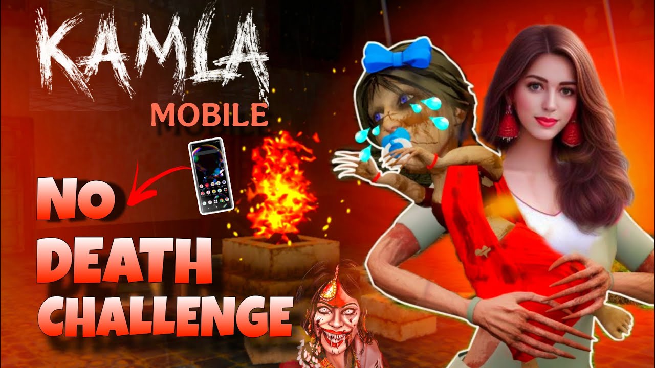 NO DEATH CHALLENGE IN KAMLA MOBILE (*VERY HARD*) || CAN I SURVIVE IN KAMLA MOBILE??