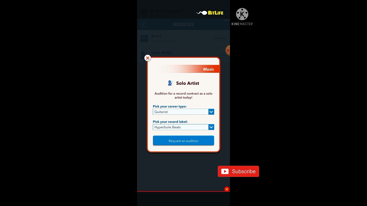 HOW TO BE A SINGER/MUSICIAN IN BITLIFE |TOTALLY A GOOD GAMER