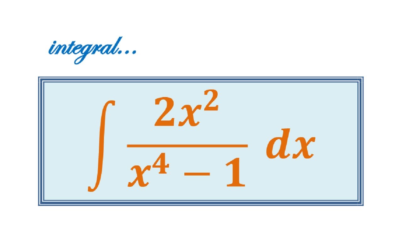 Integral racionalne funkcije
