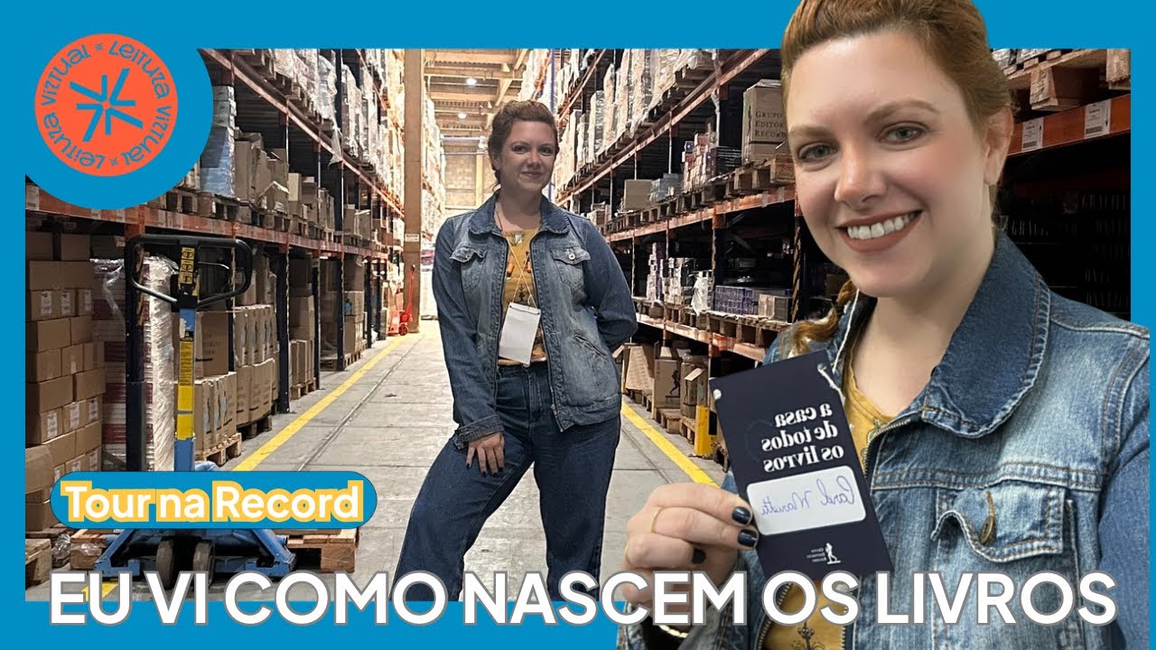 Todo leitor PRECISA ver isso! | Bastidores na gr&aacute;fica da Editora Record (a casa de TODOS os livros)