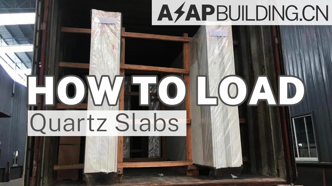How To Load Quartz Slabs Into 20GP Container In China