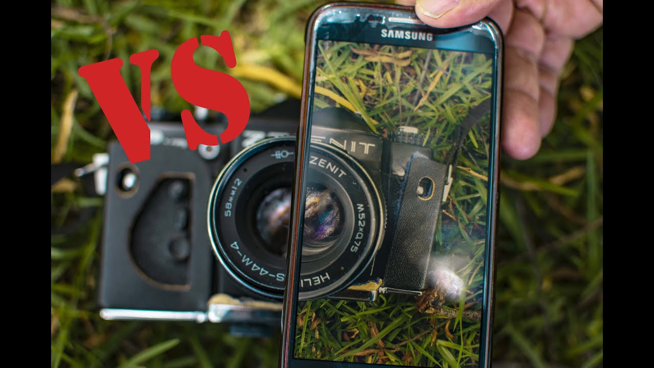 Faire des photos au smartphone VS avec un appareil photo