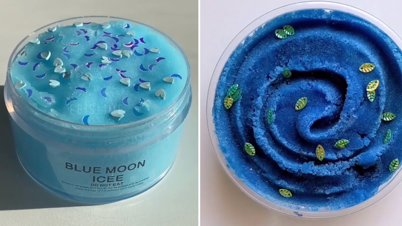 Icee slime Best Satisfying slime ASMR compilation