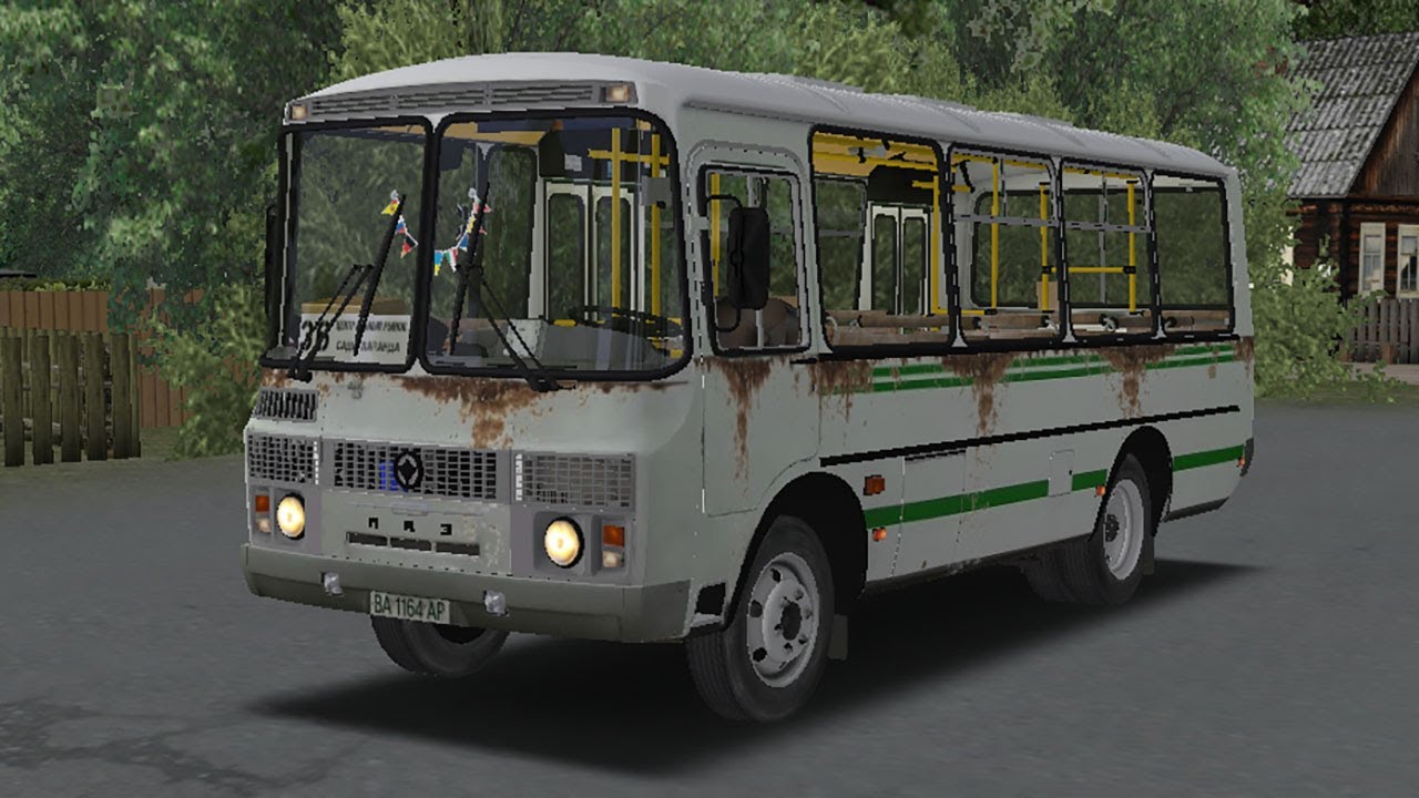 Уставший ПАЗ 32054 2008 года|OMSI 2