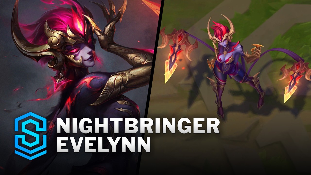 Nightbringer Evelynn Skin Spotlight - Pre-Release - PBE Preview - League of Legends