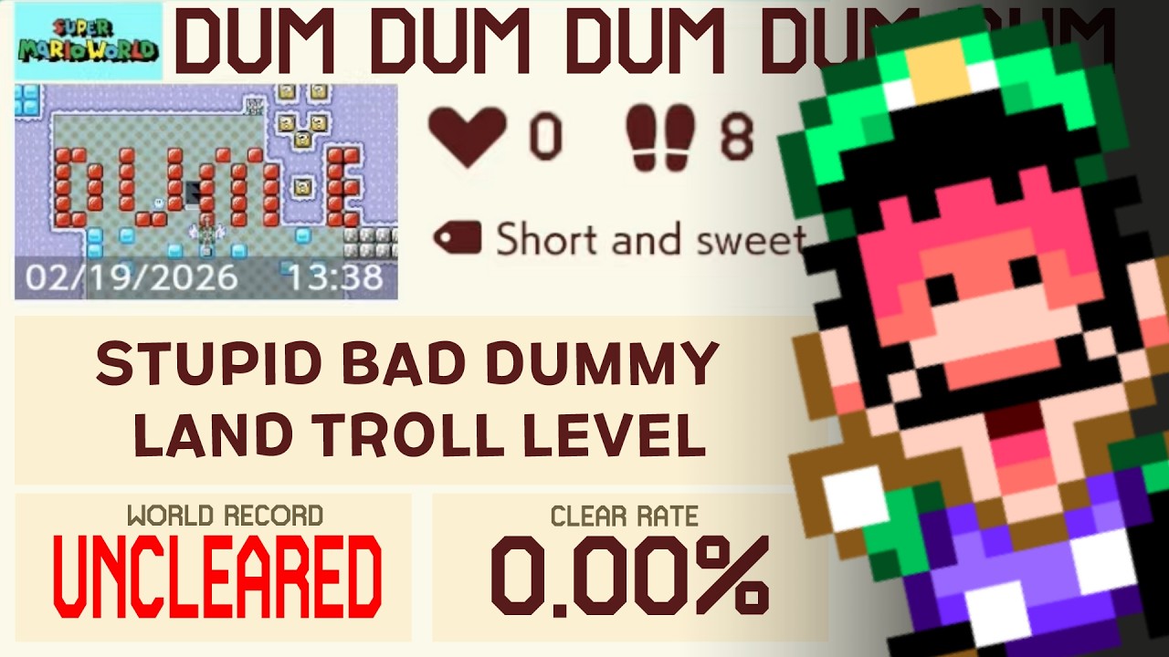 It Took Them Six Tries to Perfect This Troll Level