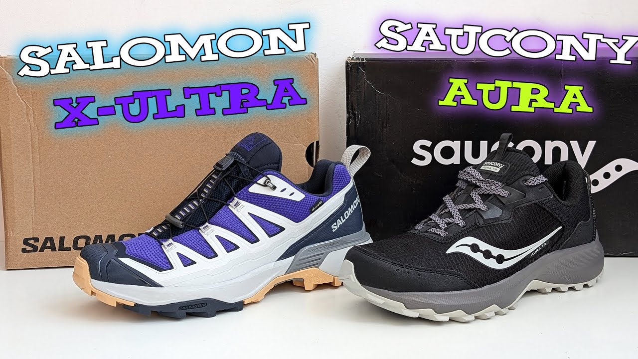 Обзор Salomon X-Ultra 360 Edge GTX и Saucony Aura TR