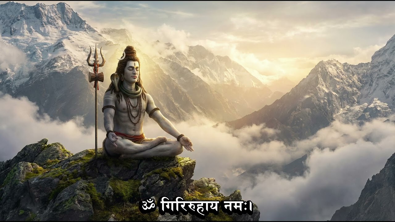 ॐ गिरिरुहाय नमः | Shiv Bhagwan Mantra for Strength, Elevation & Inner Peace 🕉️