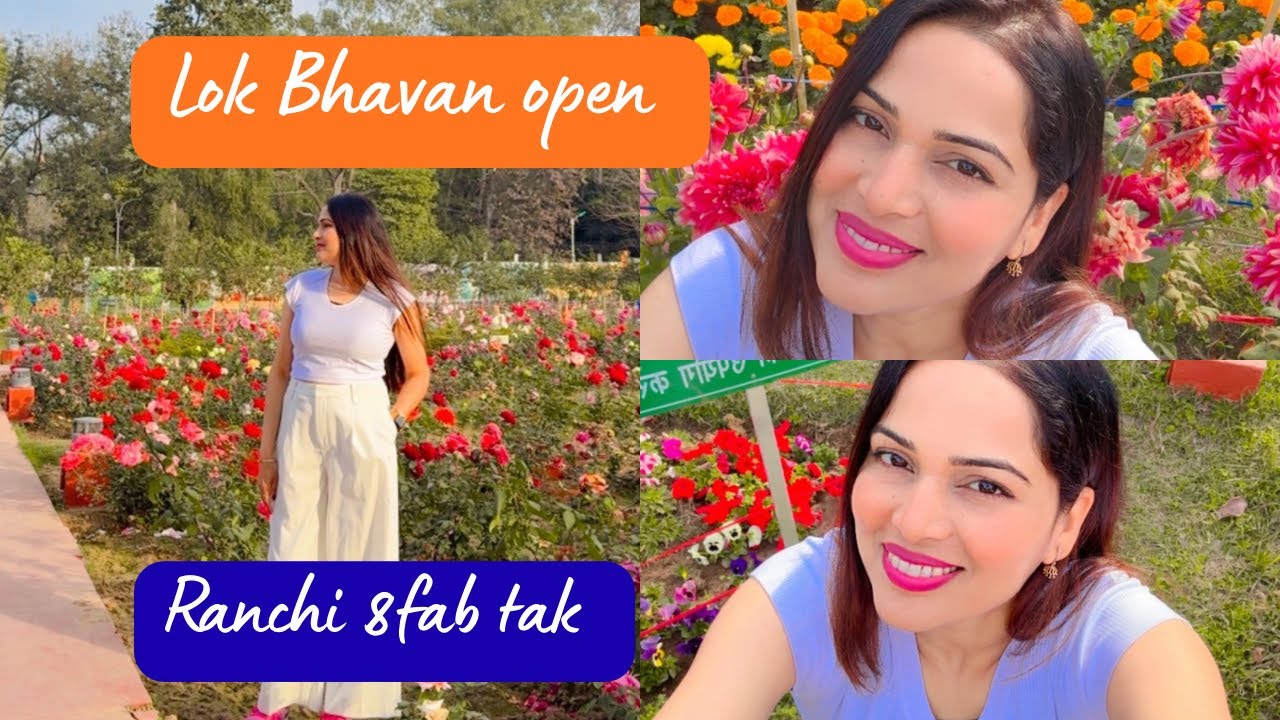 New Place To Visit In Ranchi || Lok Bhavan 🏠 #vlogs #vivia eo a