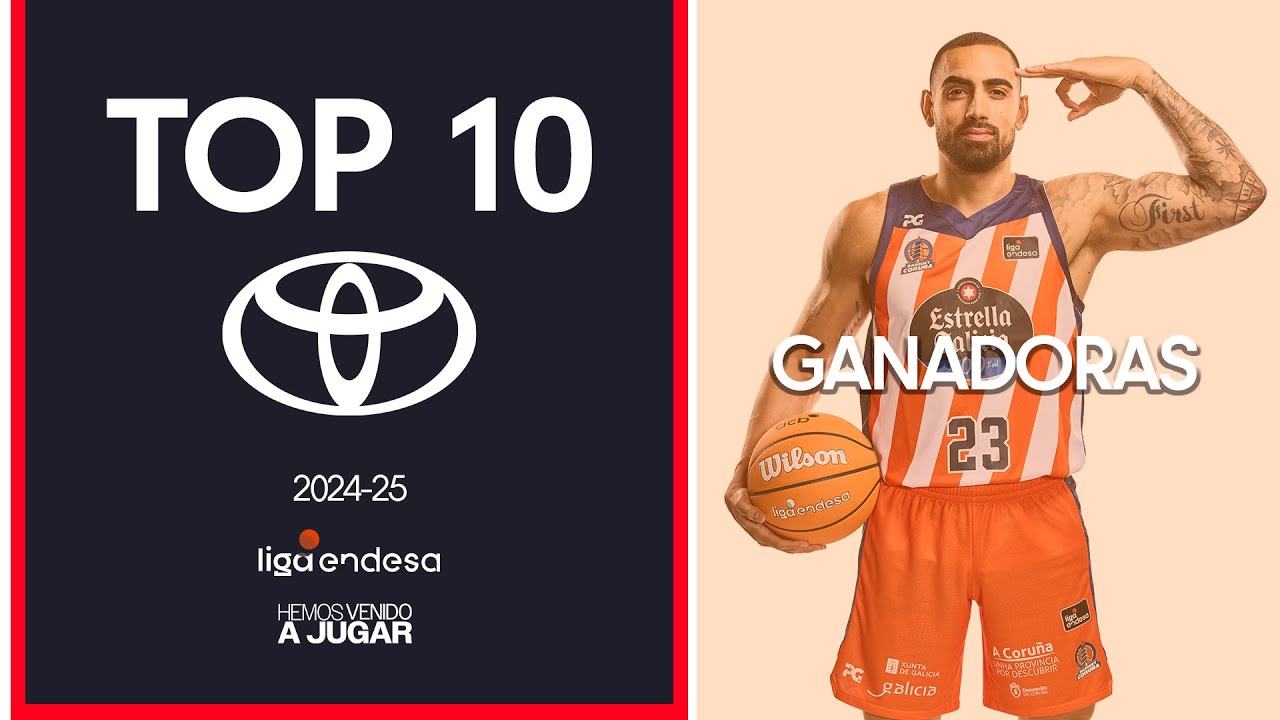 Top10 Toyota: Las Mejores Acciones Ganadoras | Liga Endesa 2024-25