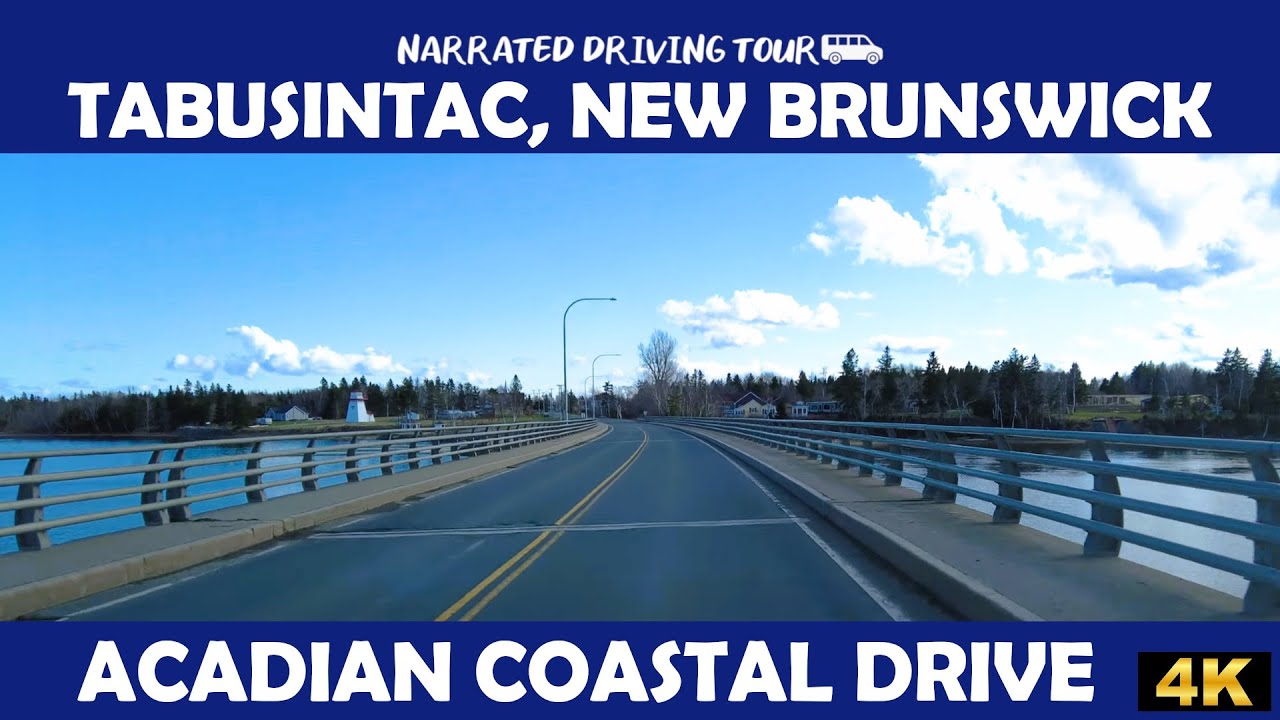 🌊 Tabusintac, New Brunswick 🚗 4K Drive