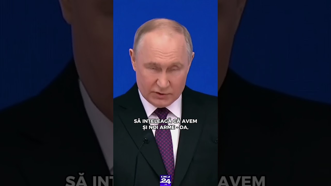 Putin spune că NATO &bdquo;se pregătește să atace Rusia&rdquo; și amenință Occidentul #digi24 #știriledigi24