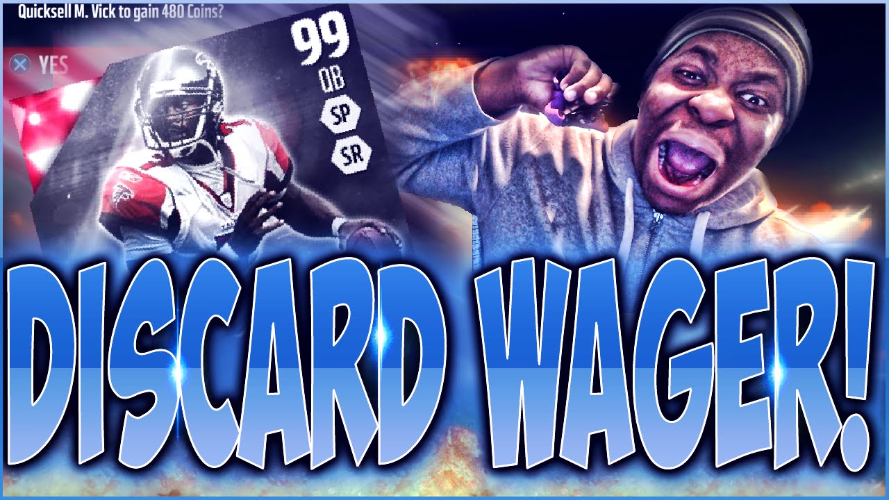 99 OVERALL ULTIMATE LEGEND DISCARD WAGER vs CULLENBURGER! Madden 16 Draft Champions