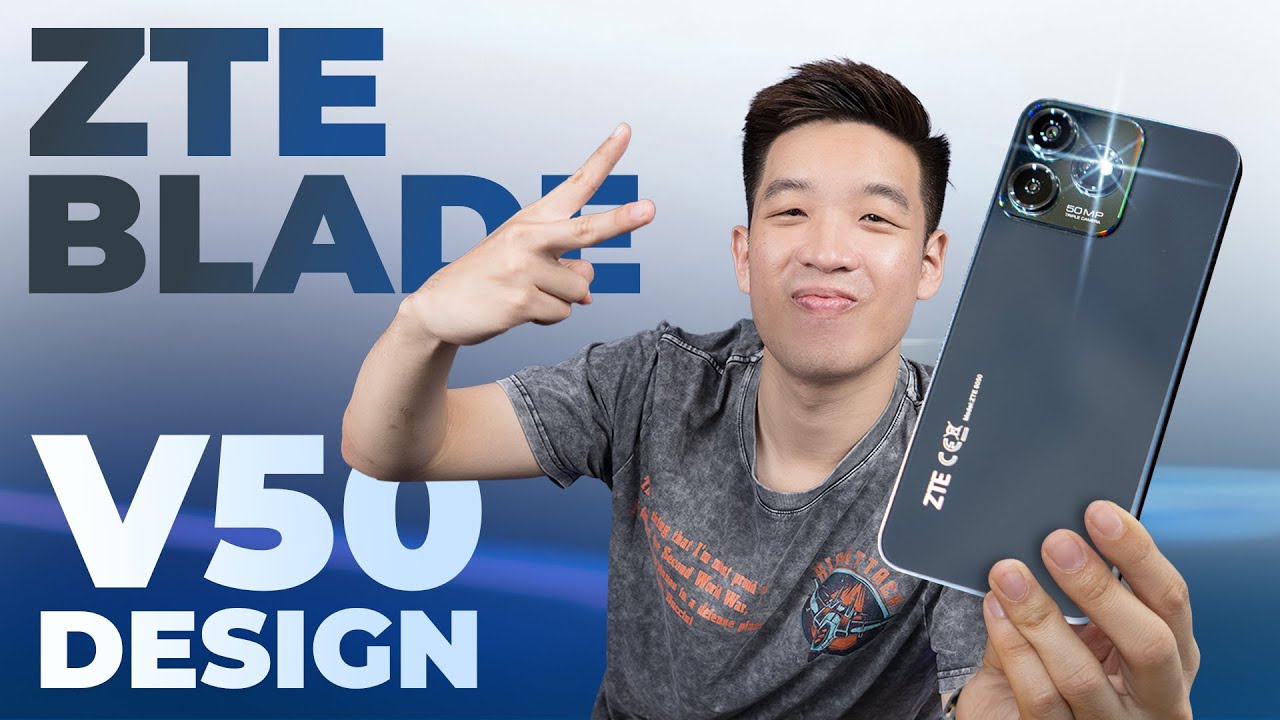 iPhone Pro Max 2,5 triệu! Cuối cùng ZTE vào cuộc khè Xiaomi & TECNO | ZTE Blade V50 Design review