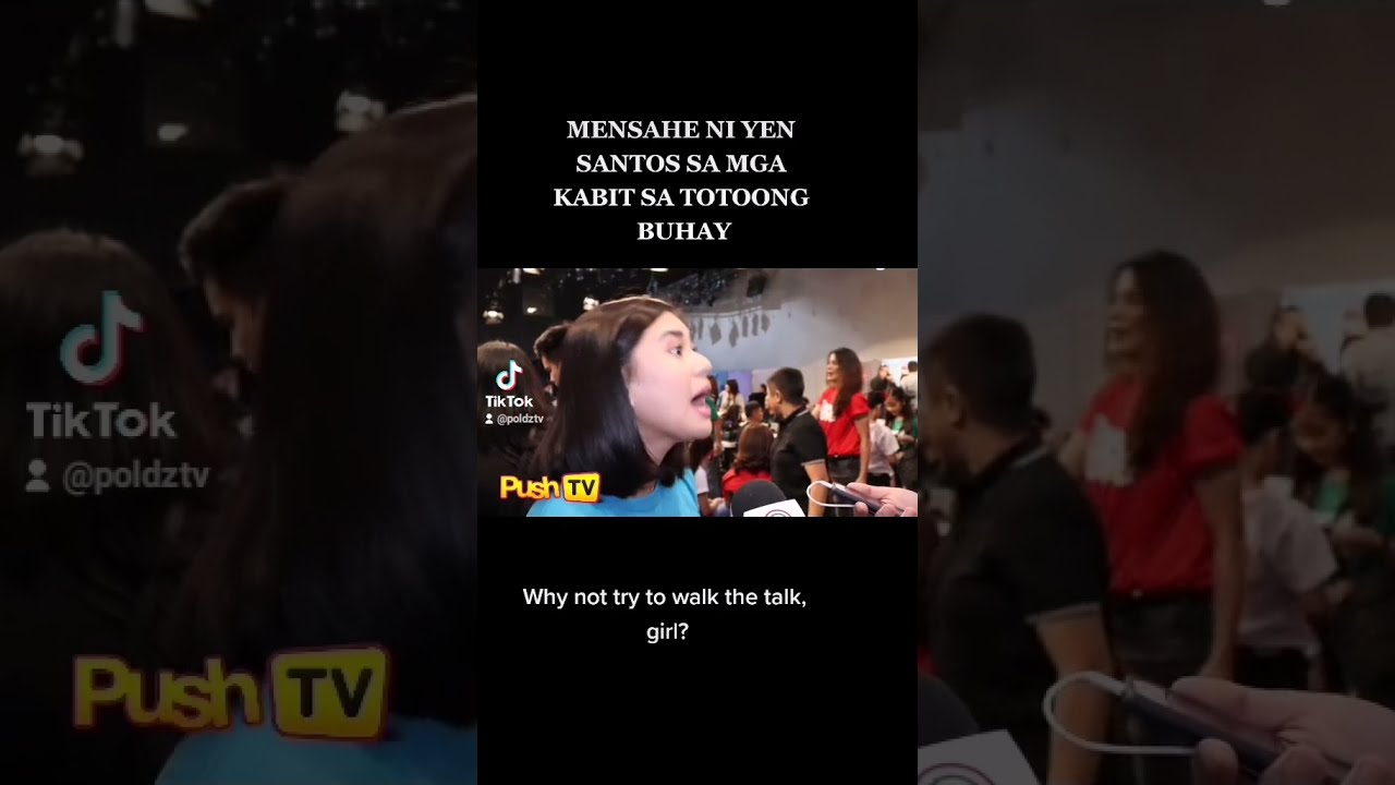 weh di nga? #shorts #tiktok #yensantos #paolocontis