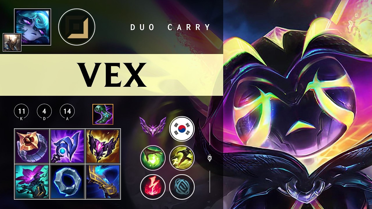 Vex Carry vs Sivir - KR Master Patch 26.05