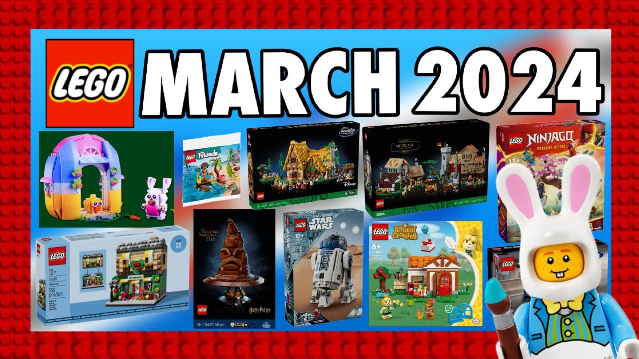 LEGO March 2024: Easter, Promos, Releases + MORE!
