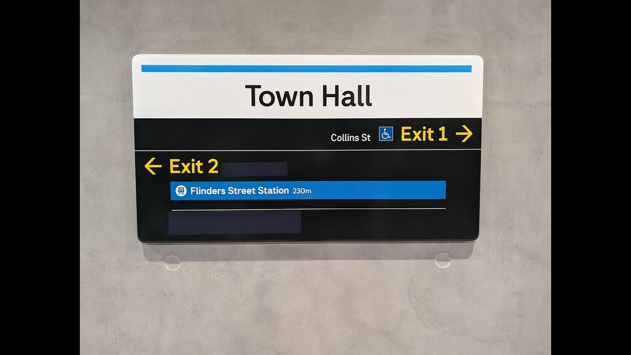 Metro Tunnel. Town Hall Station.