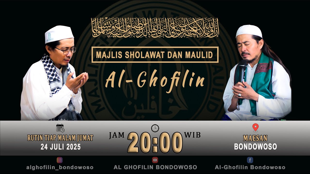 🔴 LIVE || MAESAN BONDOWOSO | MAJLIS SHOLAWAT DAN MAULID AL-GHOFILIN BONDOWOSO