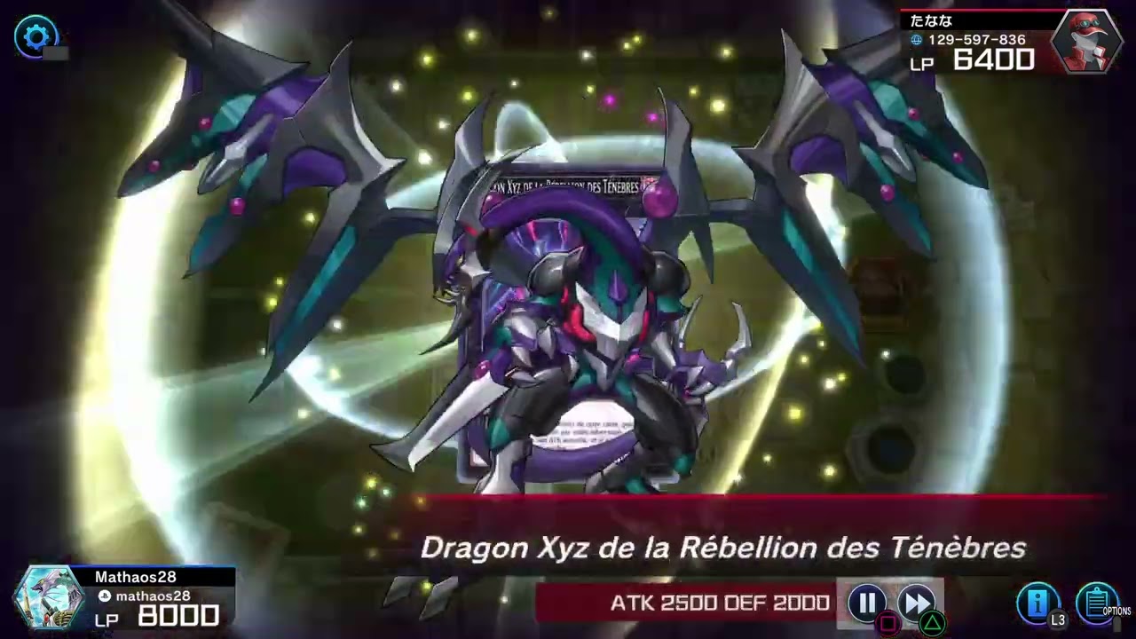 Yu-Gi-Oh! Master Duel festival synchroXYZ deck patroll du pillage vs yeux impairs